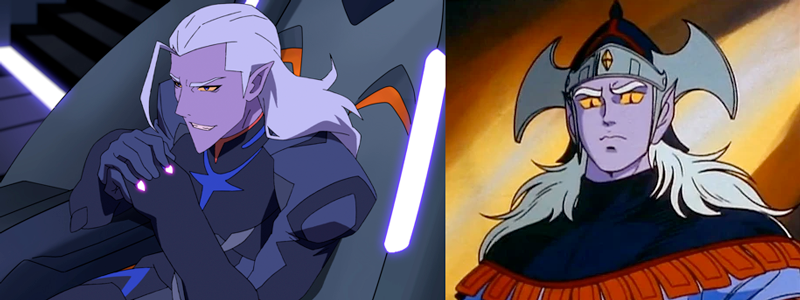 Prince Lotor over the years